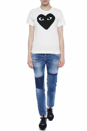 Heart-printed t-shirt, zdjęcie 2 Heart-printed t-shirt od Comme des Garcons Play